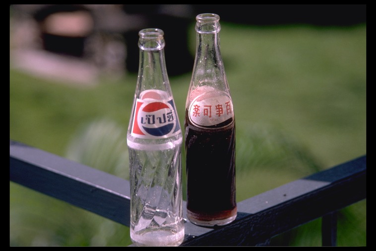 Pepsi, Thai and Chinese