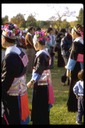 Hmong girls, New Year, Rancho Cordova, 1984
